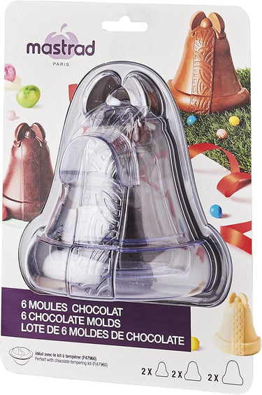 Forma de Chocolate para Sinos de Natal
